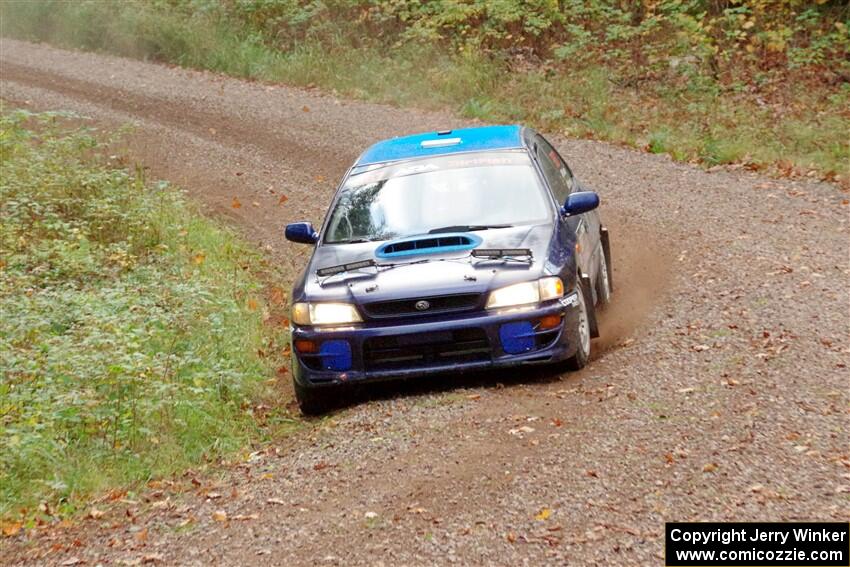 Jimmy Pelizzari / Kate Stevens Subaru Impreza on SS3, Bob Lake S-N I.
