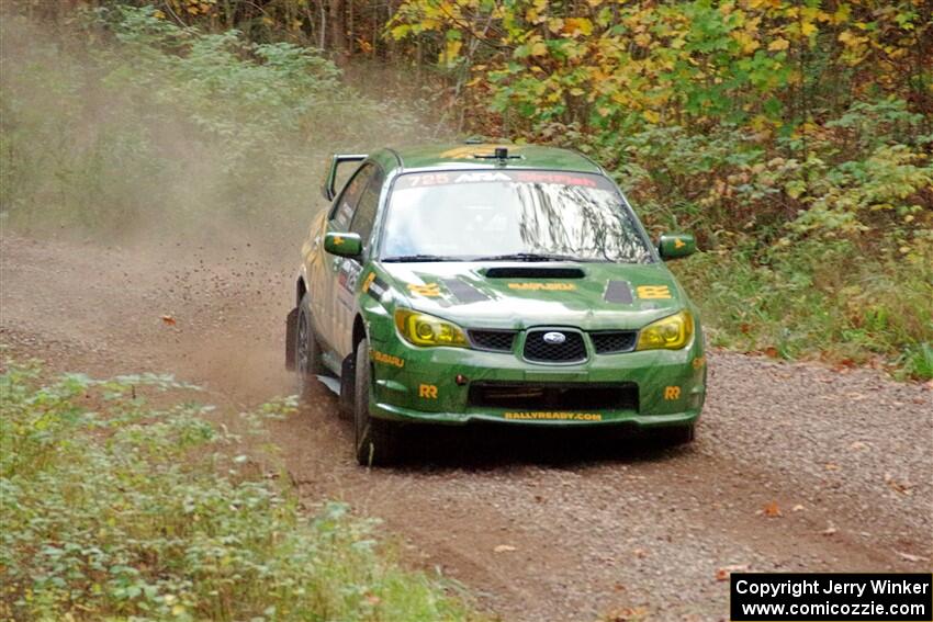 Dave Carapetyan / Ryan Scott Subaru WRX STi on SS3, Bob Lake S-N I.