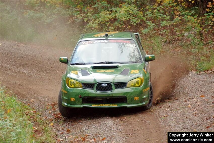 Dave Carapetyan / Ryan Scott Subaru WRX STi on SS3, Bob Lake S-N I.