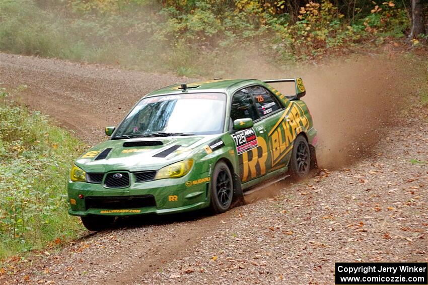 Dave Carapetyan / Ryan Scott Subaru WRX STi on SS3, Bob Lake S-N I.
