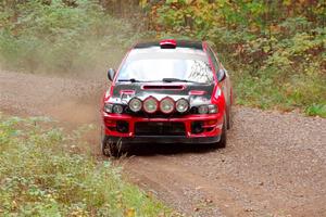 Mark Piatkowski / Aaron Crescenti Subaru Impreza 2.5RS on SS3, Bob Lake S-N I.