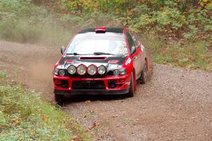 Mark Piatkowski / Aaron Crescenti Subaru Impreza 2.5RS on SS3, Bob Lake S-N I.