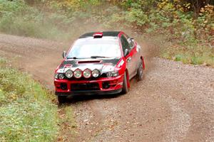 Mark Piatkowski / Aaron Crescenti Subaru Impreza 2.5RS on SS3, Bob Lake S-N I.