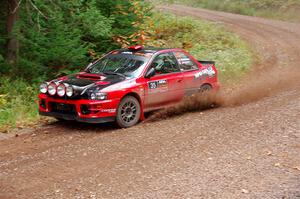 Mark Piatkowski / Aaron Crescenti Subaru Impreza 2.5RS on SS3, Bob Lake S-N I.