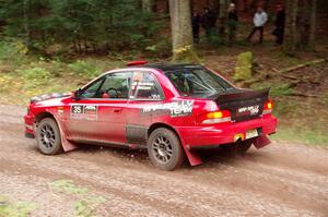 Mark Piatkowski / Aaron Crescenti Subaru Impreza 2.5RS on SS3, Bob Lake S-N I.