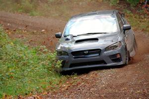 Zach Jacques / Ron Jacques Subaru WRX STi on SS3, Bob Lake S-N I.