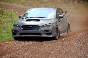Zach Jacques / Ron Jacques Subaru WRX STi on SS3, Bob Lake S-N I.
