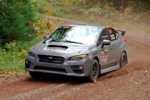 Zach Jacques / Ron Jacques Subaru WRX STi on SS3, Bob Lake S-N I.