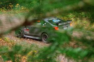 Zach Jacques / Ron Jacques Subaru WRX STi on SS3, Bob Lake S-N I.