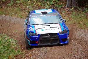 Will Graham / Claudia Barbera-Pullen Mitsubishi Lancer Evo X on SS3, Bob Lake S-N I.