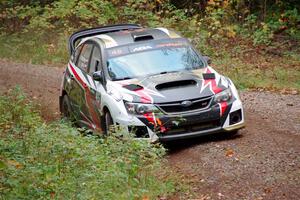 Grzegorz Bugaj / Ela Dziubanski Subaru WRX STi on SS3, Bob Lake S-N I.