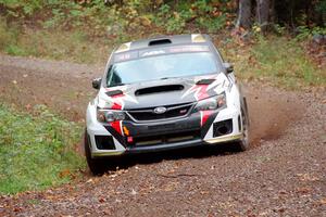 Grzegorz Bugaj / Ela Dziubanski Subaru WRX STi on SS3, Bob Lake S-N I.