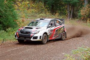 Grzegorz Bugaj / Ela Dziubanski Subaru WRX STi on SS3, Bob Lake S-N I.