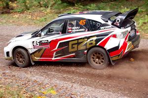 Grzegorz Bugaj / Ela Dziubanski Subaru WRX STi on SS3, Bob Lake S-N I.