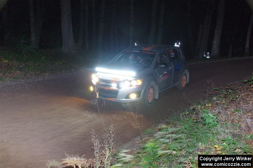 Matt Hoffman / Matt Pionk Chevy Sonic on SS7, Bob Lake S-N II.