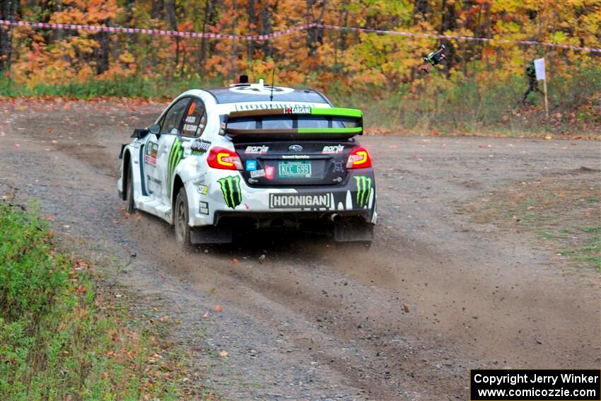 Ken Block / Alex Gelsomino Subaru WRX STi on SS9, Silver-Arvon I.