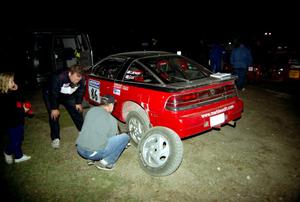 The Mark Larson / Kelly Cox Eagle Talon gets serviced.