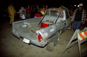 Mike Halley / Emily Burton-Weinman Dodge Ram 50 rolls and DNF's the event.