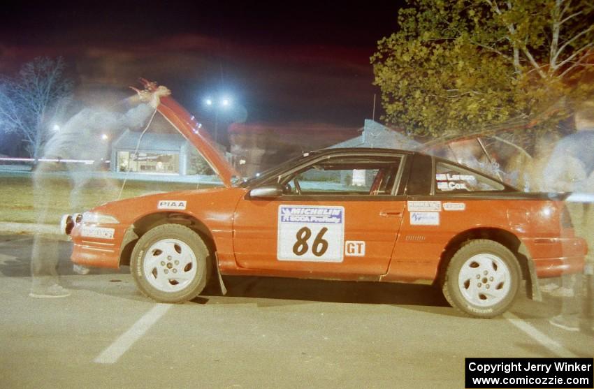 The Mark Larson / Kelly Cox Eagle Talon goes through tech.