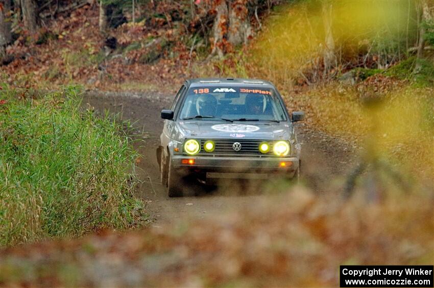 Cory Grant / Kevin Forde VW Jetta on SS13, Herman-Nestoria II.