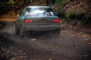 Michael Miller / Angelica Miller Mitsubishi Galant VR-4 on SS14, Mount Marquette.