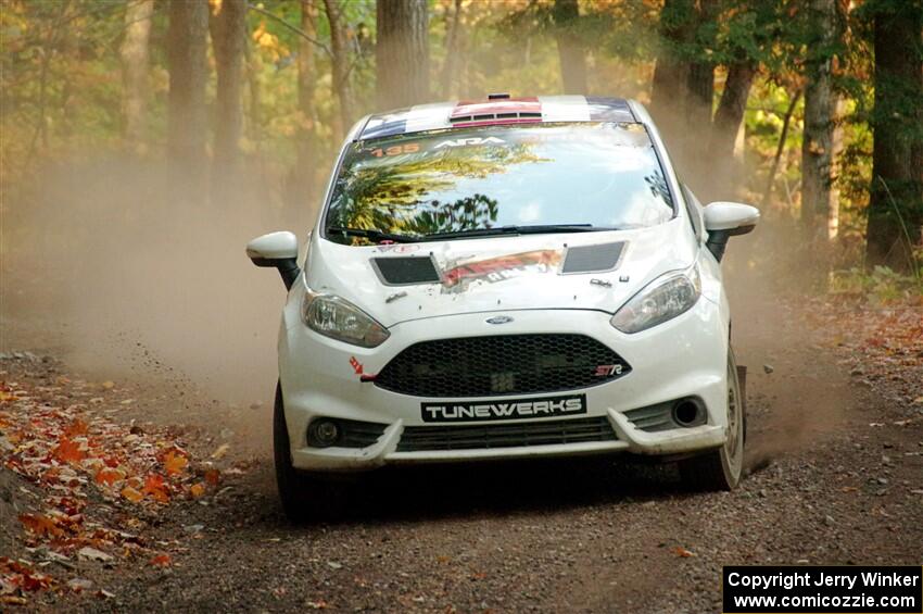 Roberto Yglesias / Chale Salas Ford Fiesta ST on SS14, Mount Marquette.