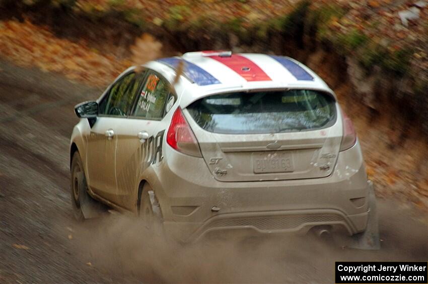 Roberto Yglesias / Chale Salas Ford Fiesta ST on SS14, Mount Marquette.