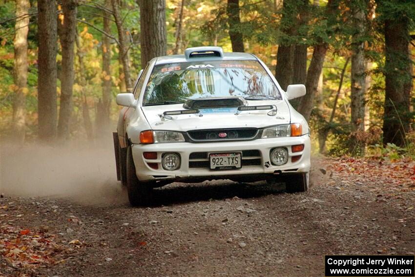 Tyler Matalas / Izaak Degenaer Subaru Impreza LX on SS14, Mount Marquette.