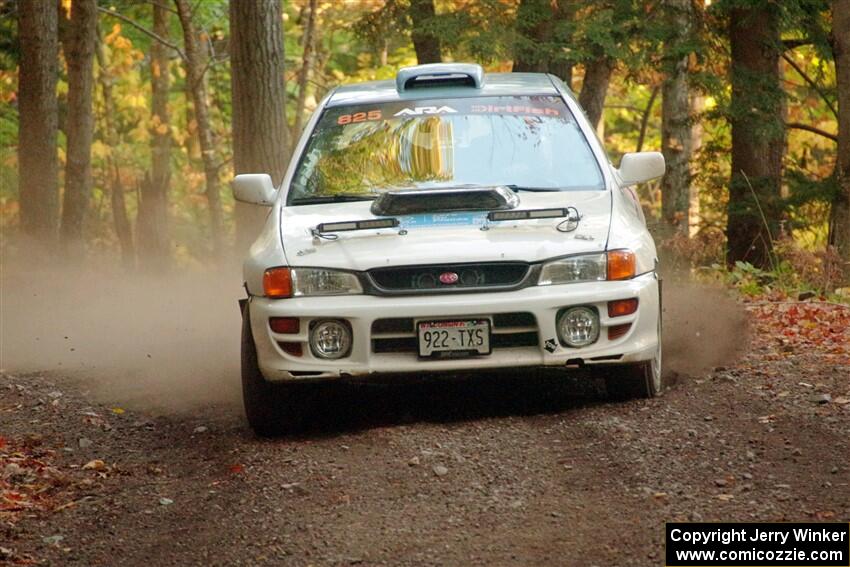 Tyler Matalas / Izaak Degenaer Subaru Impreza LX on SS14, Mount Marquette.