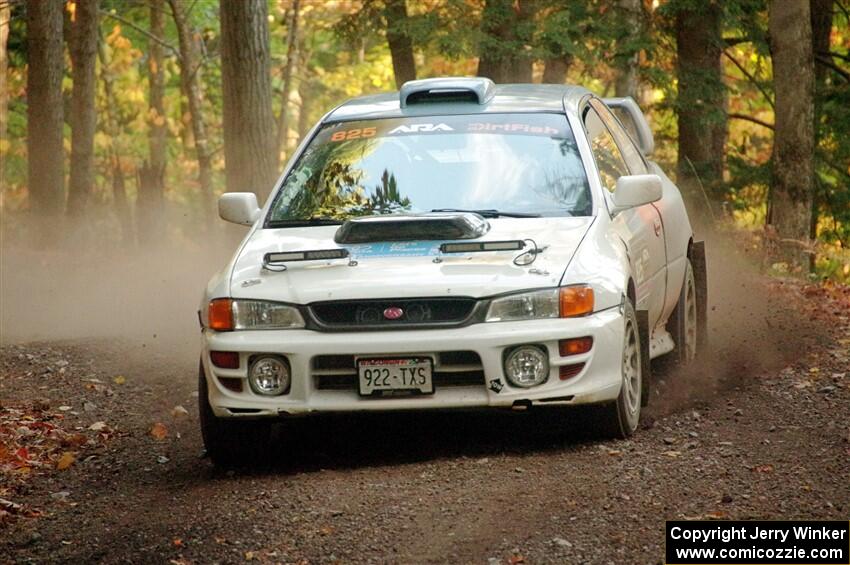 Tyler Matalas / Izaak Degenaer Subaru Impreza LX on SS14, Mount Marquette.