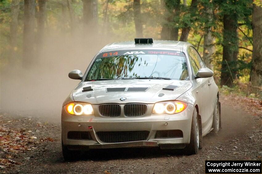 Mike Cadwell / Jimmy Veatch BMW 135i on SS14, Mount Marquette.