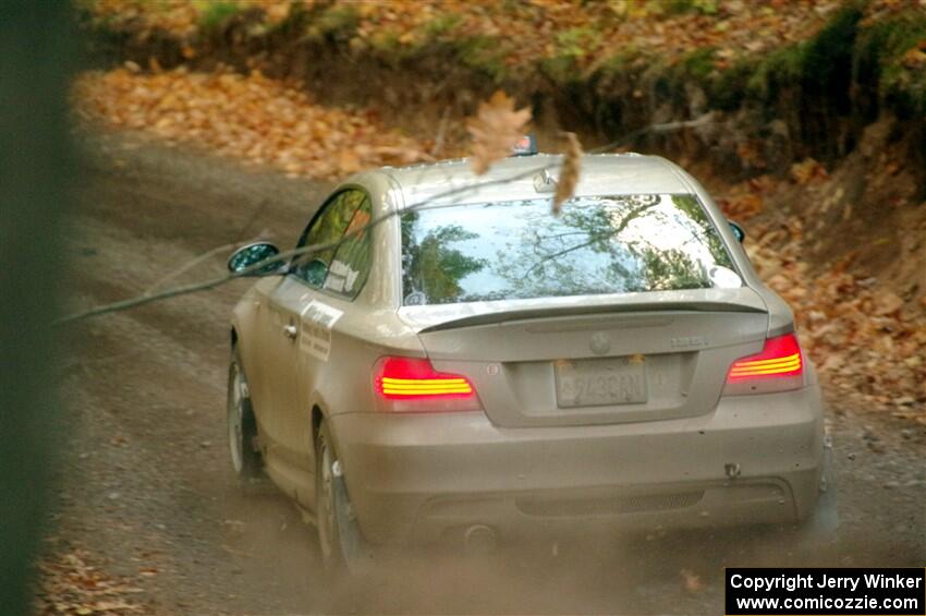 Mike Cadwell / Jimmy Veatch BMW 135i on SS14, Mount Marquette.