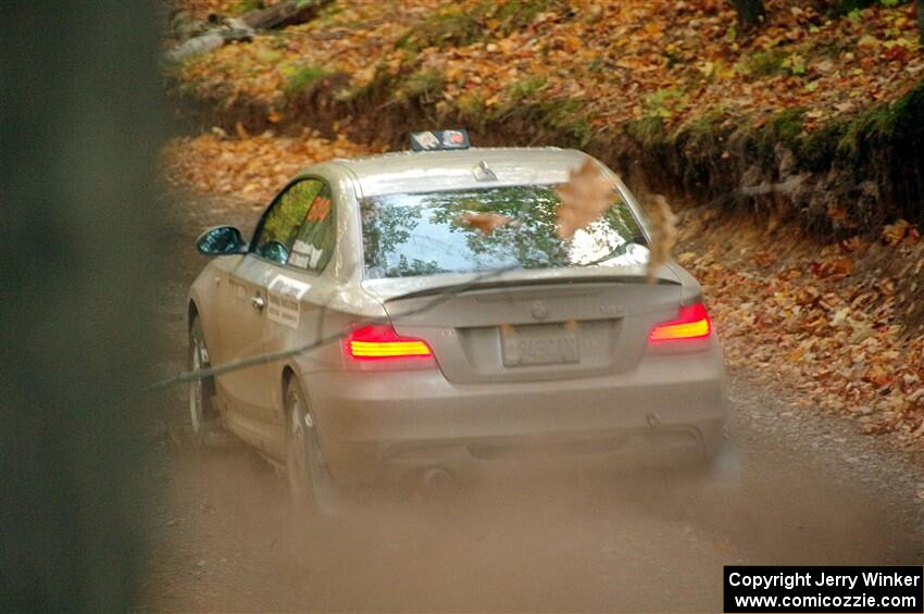 Mike Cadwell / Jimmy Veatch BMW 135i on SS14, Mount Marquette.