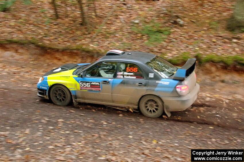 Colin Gleason / Quinn Trumbower Subaru Impreza 2.5RS on SS14, Mount Marquette.