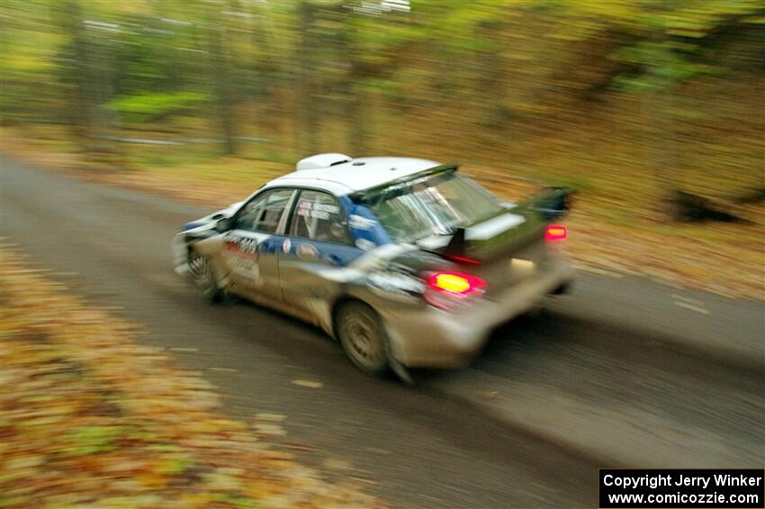 Brad Hayosh / Neil Moser Subaru WRX STi on SS14, Mount Marquette.