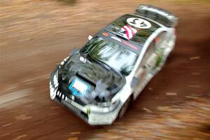 Ken Block / Alex Gelsomino Subaru WRX STi on SS14, Mount Marquette.