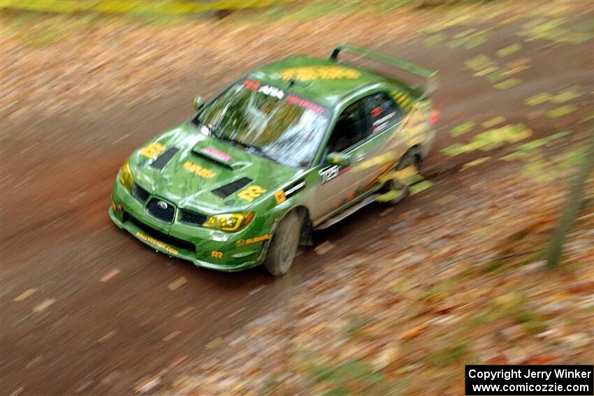 Dave Carapetyan / Ryan Scott Subaru WRX STi on SS14, Mount Marquette.