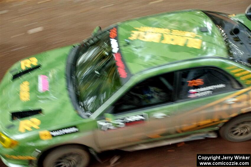 Dave Carapetyan / Ryan Scott Subaru WRX STi on SS14, Mount Marquette.