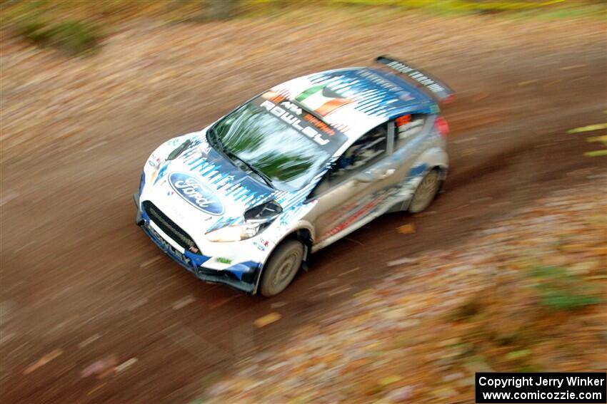 Paul Rowley / Darragh Mullen Ford Fiesta R5 on SS14, Mount Marquette.