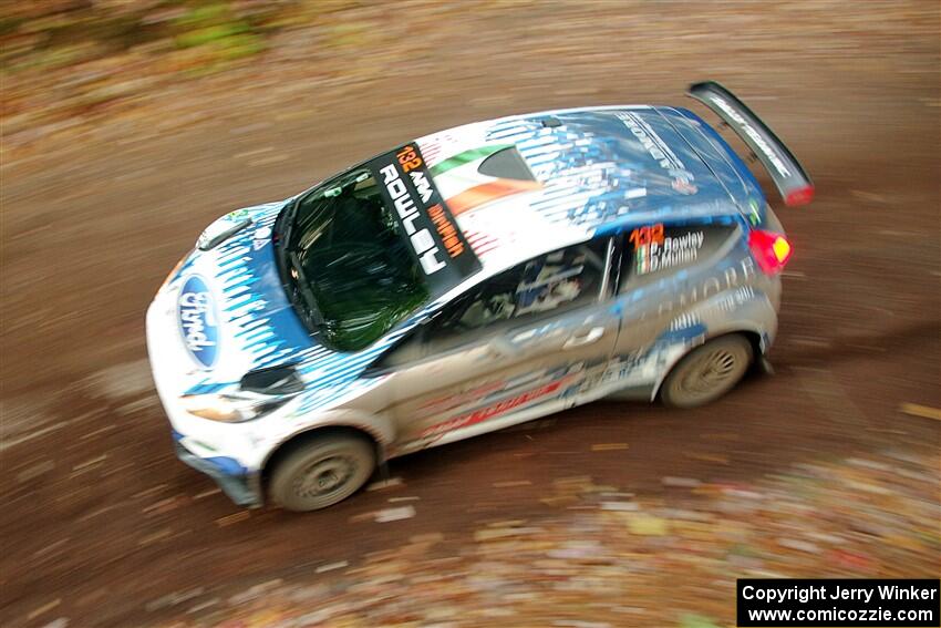 Paul Rowley / Darragh Mullen Ford Fiesta R5 on SS14, Mount Marquette.