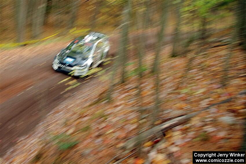 Ken Block / Alex Gelsomino Subaru WRX STi on SS14, Mount Marquette.