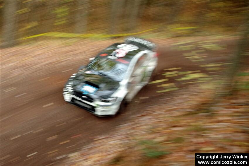 Ken Block / Alex Gelsomino Subaru WRX STi on SS14, Mount Marquette.