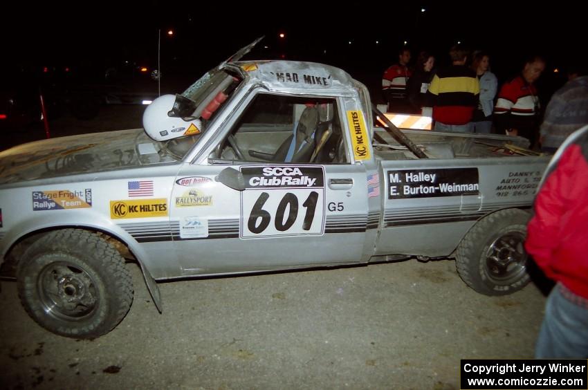 Mike Halley / Emily Burton-Weinman Dodge Ram 50 rolls and DNF's the event.