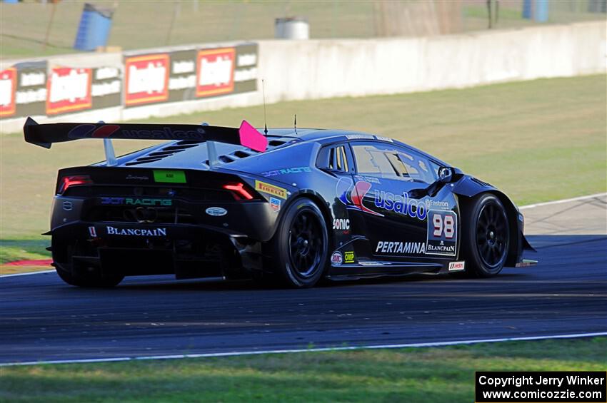 James Burke / David Askew Lamborghini Huracán LP 620-2 Super Trofeo