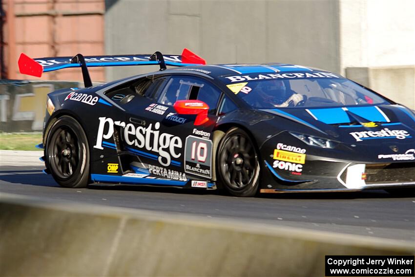 Trent Hindman / Craig Duerson Lamborghini Huracán LP 620-2 Super Trofeo