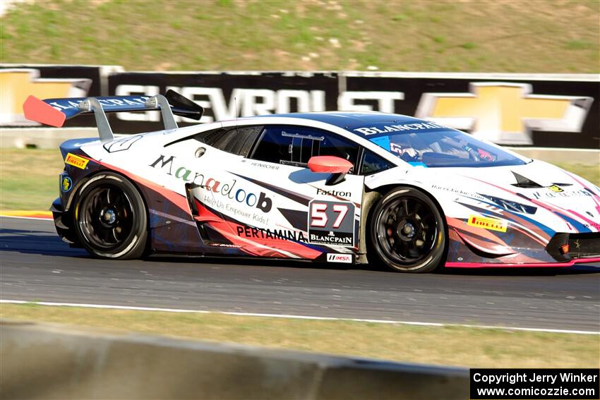 Jackie Heinricher's Lamborghini Huracán LP 620-2 Super Trofeo