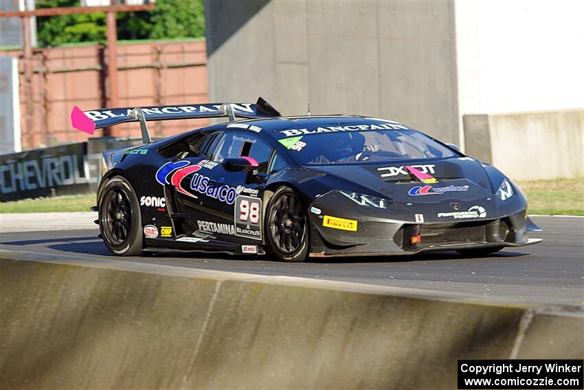 James Burke / David Askew Lamborghini Huracán LP 620-2 Super Trofeo