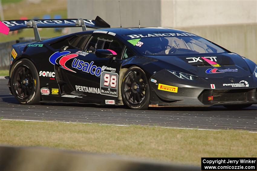 James Burke / David Askew Lamborghini Huracán LP 620-2 Super Trofeo