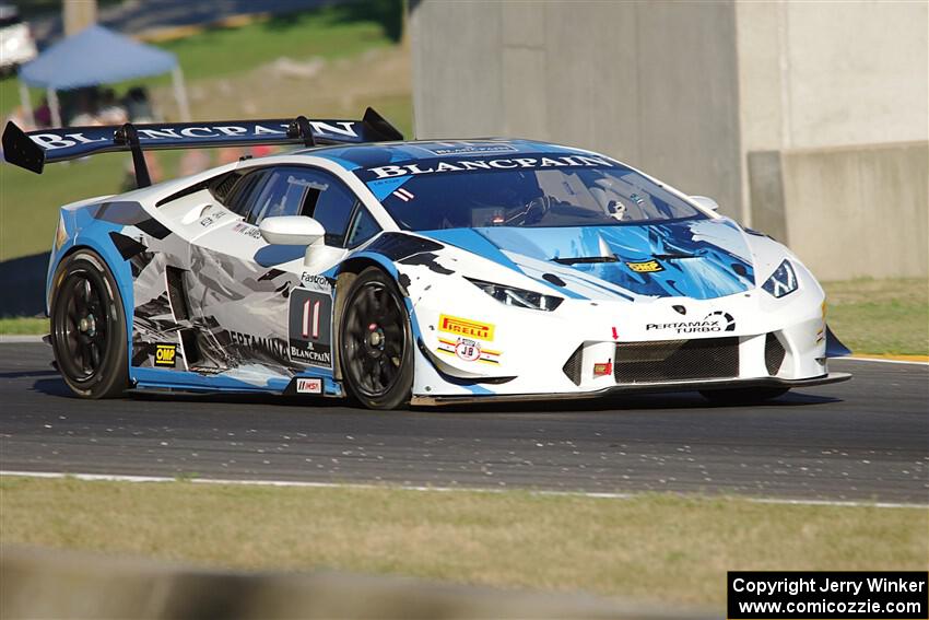 Will James' Lamborghini Huracán LP 620-2 Super Trofeo