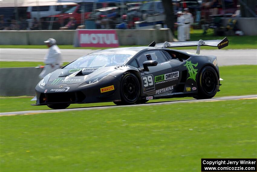 Dustin Farthing's Lamborghini Huracán LP 620-2 Super Trofeo